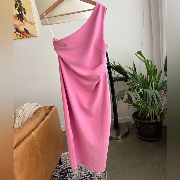 NWT Petal + Pup Nadene One Strap Midi Dress - Picture 3 of 6